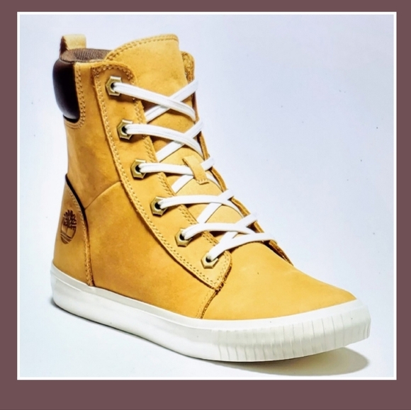 Timberland Shoes - TIMBERLAND LEATHER SNEAKER BOOTS.